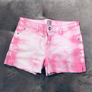 Pink Tie Dye Shorts
